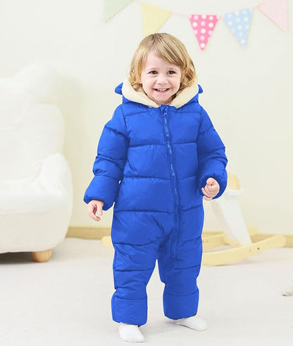 BFUSTYLE Baby Snowsuit 0-24 Months Winter Clothes Infant Boy Girl Puffer Jacket Newborn One Piece Coat with Hooded