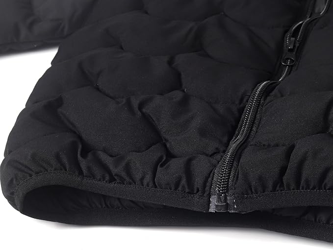 Toddler Winter Coats Puffer Padded Jacket Baby Boys Girls Bear Hoods Down Jacket Light Weight Infant Outerwear