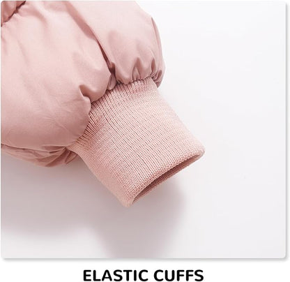 Toddler Winter Coat Baby Puffer Jacket Hoodie Snow Boy Thick Outerwear Clothes