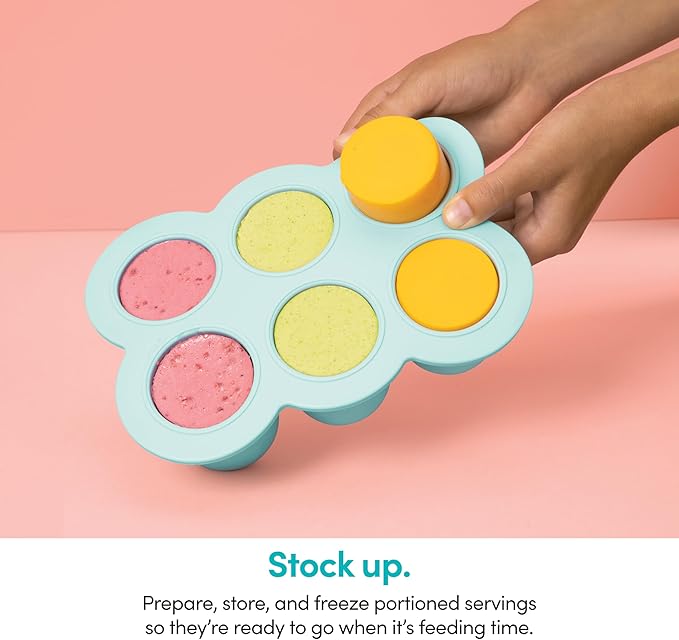 NutriBullet NBY-50100 Baby Complete Food-Making System, 32-Oz, White, Blue, Clear