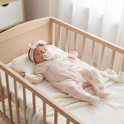 Newborn Baby Girl Fall Winter Outfits Clothes Knit Jumpsuit Ruffle Romper Newborn Coming Home Outfit for Baby Girl