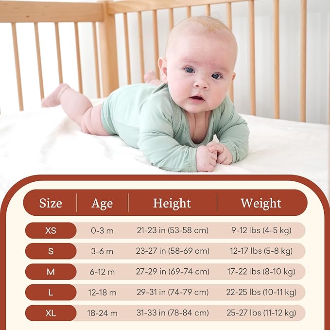 Baby Short Sleeve Onesie Bodysuits (3-Pack), Newborn Bodysuit with Snap Closure for Boys Girls Infants