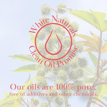 Organic Castor Oil, 100% Pure Natural, Cold Pressed for Essential Oils Mixing Natural Dry Skin Moisturizer Body & Face Care, Eyelash Caster Oil, Eyelashes Eyebrows Lash & Hair Growth Serum 4oz