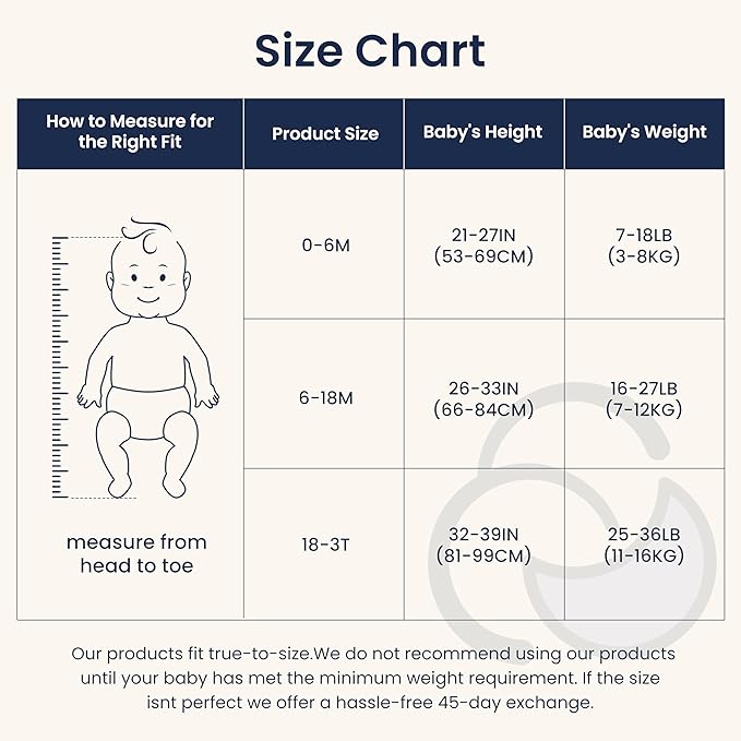 kaiya baby Unisex Sleeping Bag for Babies and Toddlers 2.5 Tog Sleep Sack, Long Sleeve Sleep Sack, Wearable Blanket Baby