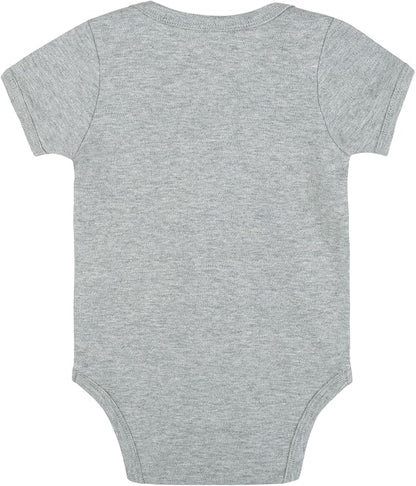 Cnins Funny Baby Bodysuit & Daddy Matching Cotton Outfit for Wild One 1st Birthday, Unisex Newborn Infant Clothes 0-24M