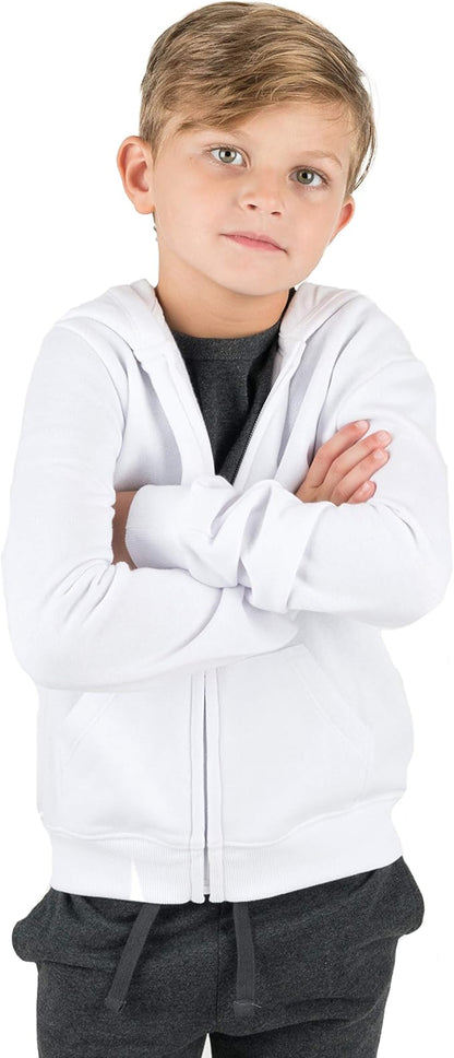 Leveret Kids & Toddler Boys Girls Sweatshirt Hoodie Jacket Variety of Colors (Size 2-14 Years)