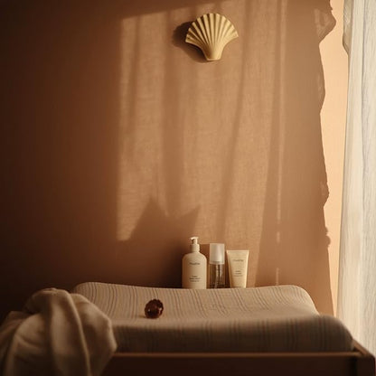 mushie Organic Baby Oil | Hypoallergenic, Lightweight to Prevent Moisture Loss | Certified COSMOS ORGANIC | Made in Denmark, 4.9 fl oz (145 mL)