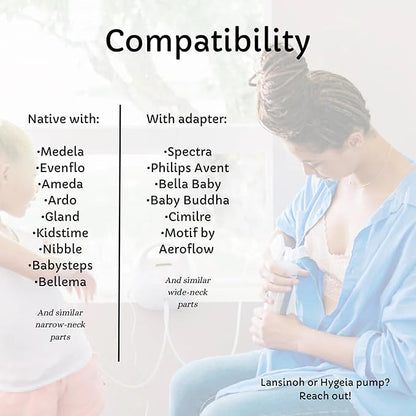 Ceres CHILL OG Breastmilk Chiller & Warmer – 12–34oz Portable Breast Milk Cooler, Storage & Baby Bottle for Travel, Work or On-The-Go – Pump Compatible Container – Don’t Call Me Hon, Plum