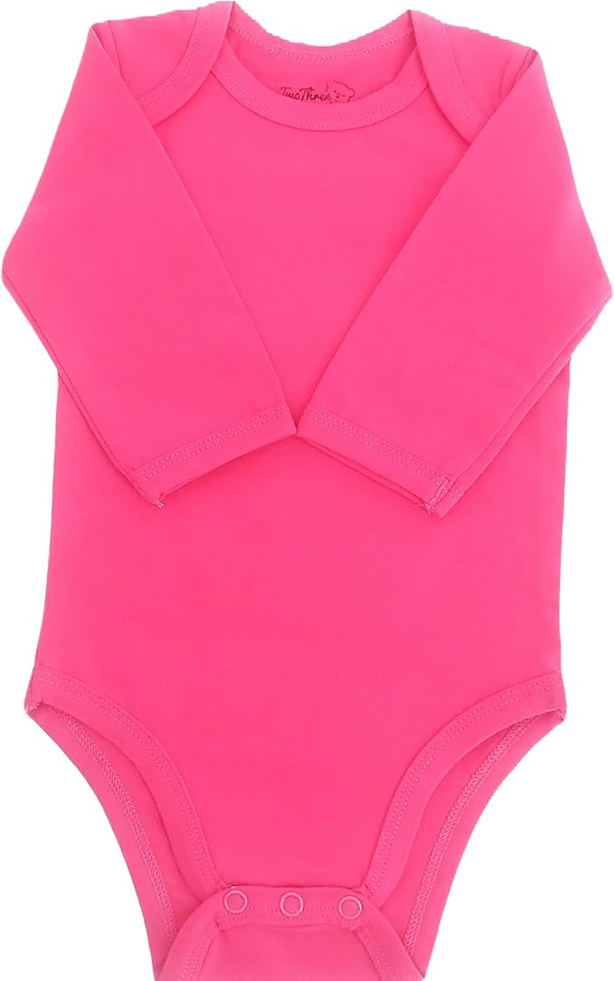 123 Bear Baby Cotton Spandex Long-Sleeve bodysuits unisex boy girl