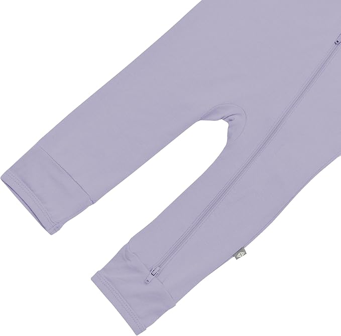 KYTE BABY Unisex Rayon Made From Bamboo Zippered Rompers 0-24 Months