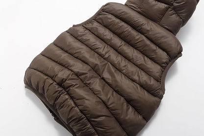 AIWUHE Baby Boys Girls Hooded Puffer Vest Winter Lightweight Sleeveless Bear ears Zipper Up Jacket