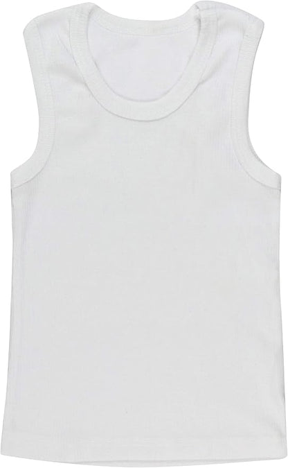 ToBeInStyle Boy's Pack of 4 Tank Tops