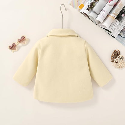Baby Coats Fall Winter Kid Baby Girl Cloak Button Jacket Clothes Baby Outwear Clothes