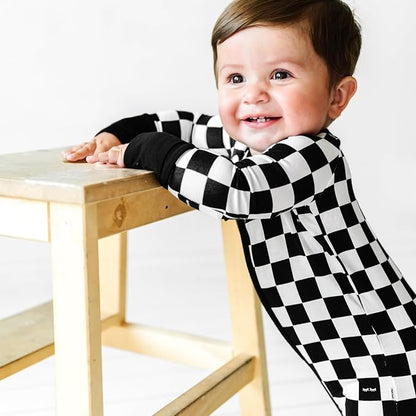 Little Sleepies Pajamas for Baby Boys & Girls, Viscose from Bamboo Baby Pajamas, Preemie & Newborn Sleepers, 2-Way Zipper PJs