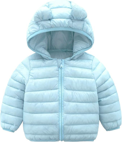 CECORC Toddler Winter Coats Lightweight Puffer Jacket for Baby Infant kids, 6-12 Month,12-18 Month, 2t,3t,4t
