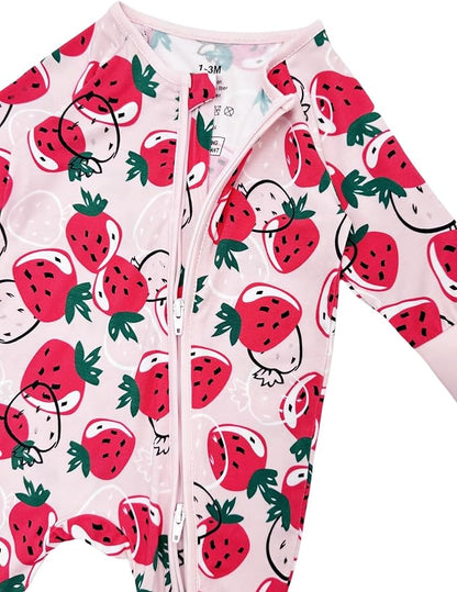 Bow Dream Baby Bamboo Rayon Romper Girl Footless Viscose Newborn Infant Footie Mitten Cuffs Toddler Boy Clothes