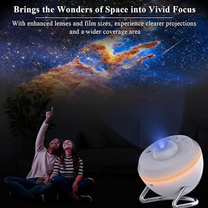 Jellyfish Projector, 13 in 1 Star Projector with Shooting Stars & 4 Varicolored Lighting Effects, Auto Timer Planetarium for Bedroom, Ocean Wave Night Light Projector for Kids Adults