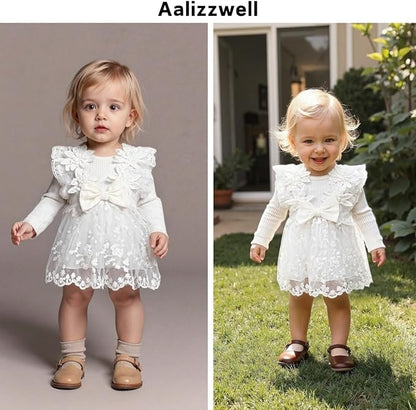 Baby Girl Lace Bodysuit Dress
