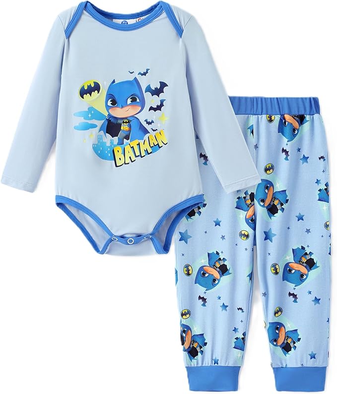 PATPAT Harry Potter Baby Clothes Gryffindor Hedwig Unisex Baby Bodysuit and Pant Sets for Newborn Infant 0-18M