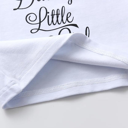 KuKitty 3Pcs Baby Girl Outfits Set Long Sleeve T-Shirt Tops Flowers Pants with Headband