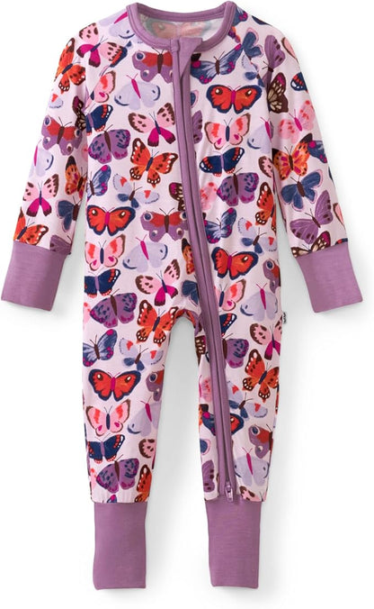 Little Sleepies Pajamas for Baby Boys & Girls, Viscose from Bamboo Baby Pajamas, Preemie & Newborn Sleepers, 2-Way Zipper PJs