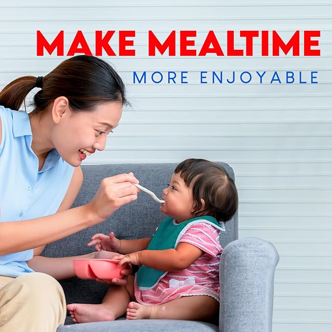 Large Waterproof Baby Bibs for 1-4 years old – Lightweight, Soft & Durable Bibs for Girls and Boys