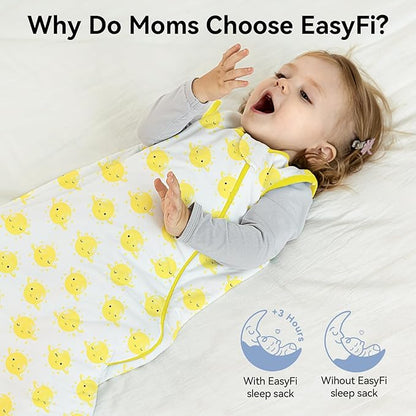 Rayon Made from Bamboo Sleep Sack 2t-3t Supersoft Toddler Sleep Sack 24-36 Months 1.0 Tog Baby Wearable Blanket with 2-Way Zipper Unisex Sleeping Bag for Babies