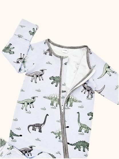 Bow Dream Baby Girl Romper Jumpsuit Bamboo Rayon Baby Clothes Boys & 2 Way Zipper Outfit Baby Clothes for Girls