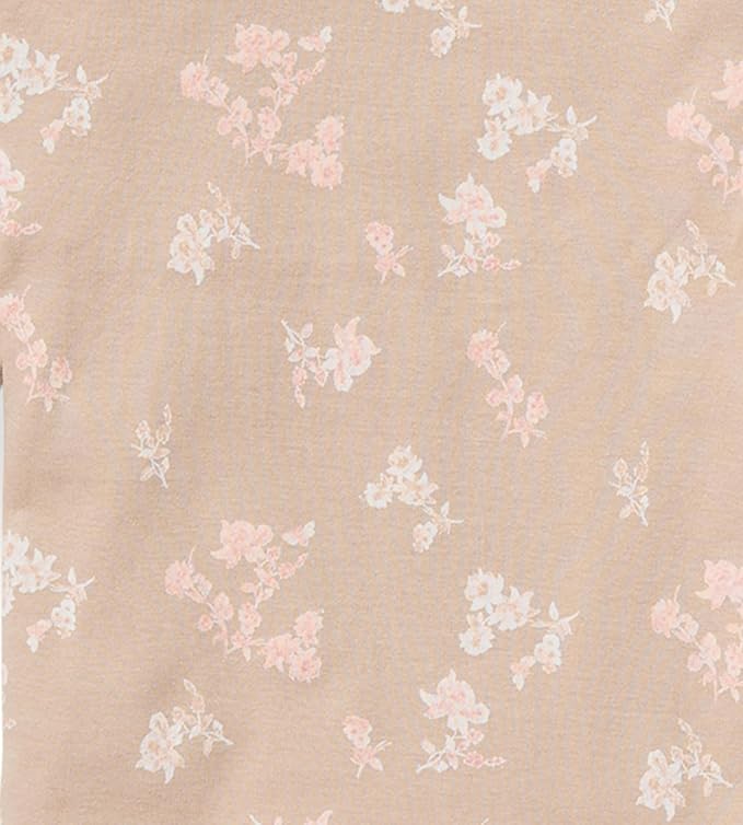 Burt's Bees Baby Girls' Organic Cotton Sleep and Play Footed Pajamas