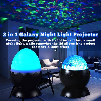Galaxy Projector, Projector for Bedroom,Dinosaur Egg Night Light Projector with Timer and Remote,Gift for Kids Adults for Ceiling,Birthdays,Christmas,Valentine's Day