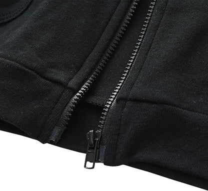 ROMPERINBOX Baby Hoodie for Boy Girl, Full Zip-up Lightweight Thin Jackets Coat Sweatshirts 0-24 Months