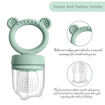 Baby Food Freezer Tray and Teething Popsicle Molds – The Perfect Solution for Your Little One's Teething and Feeding Needs