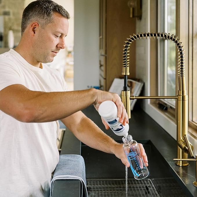 Dr. Brown's Bottle & Dish Soap for Baby Bottles and Baby Accessories, Plant-Derived, Fragrance-Free, 16 fl oz, 1 Pack