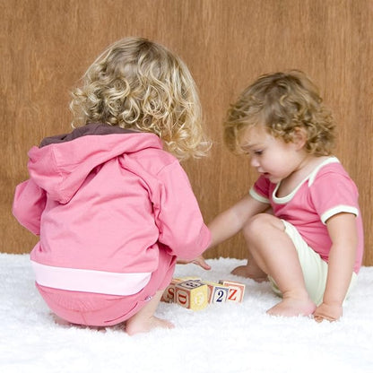 Babysoy Baby & Tot Unisex Reversible Zipper Hoodie Jacket