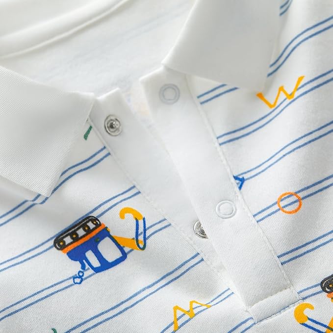 pureborn Baby Boys Girls Bodysuit Super Soft Cotton Romper 0-24 Months