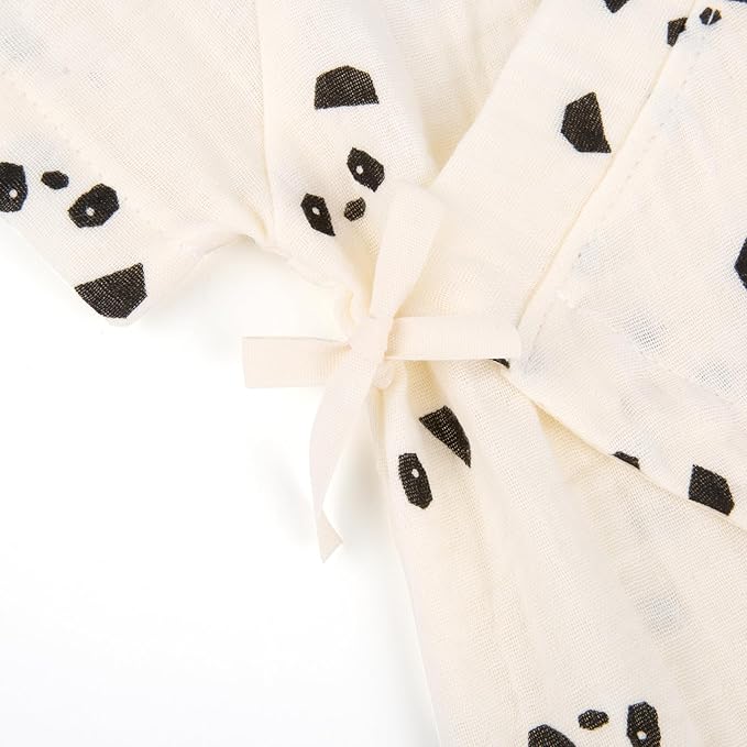 Kimono Robe Newborn Cotton Yarn Robe Baby Romper Infant Japanese Pajamas…