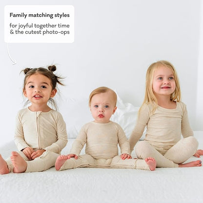 Little Sleepies Pajamas for Baby Boys & Girls, Viscose from Bamboo Baby Pajamas, Preemie & Newborn Sleepers, 2-Way Zipper PJs