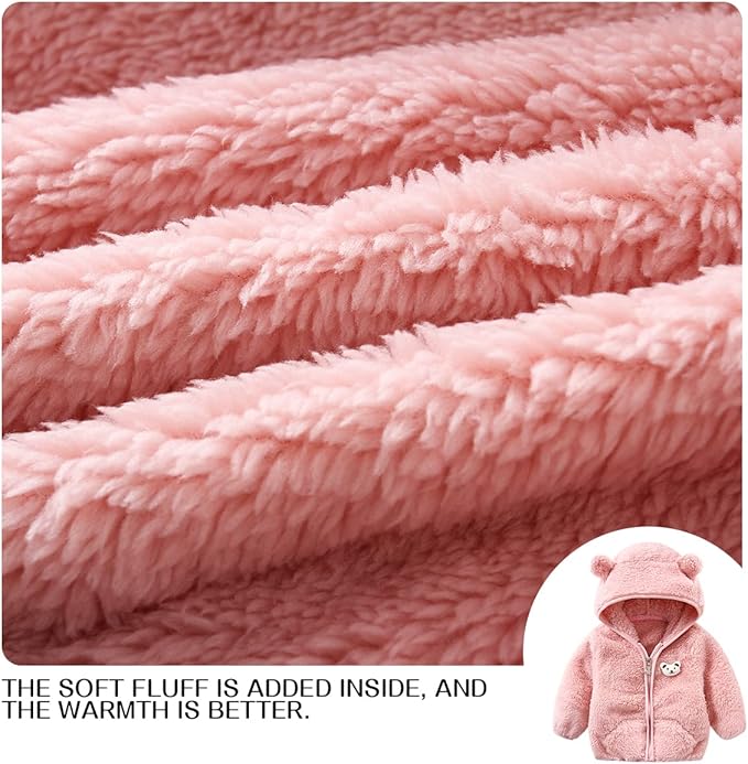 Baby Boy Fleece Jacket Girl Winer Clothes Coat Toddler Boy'S Clothing Sweater