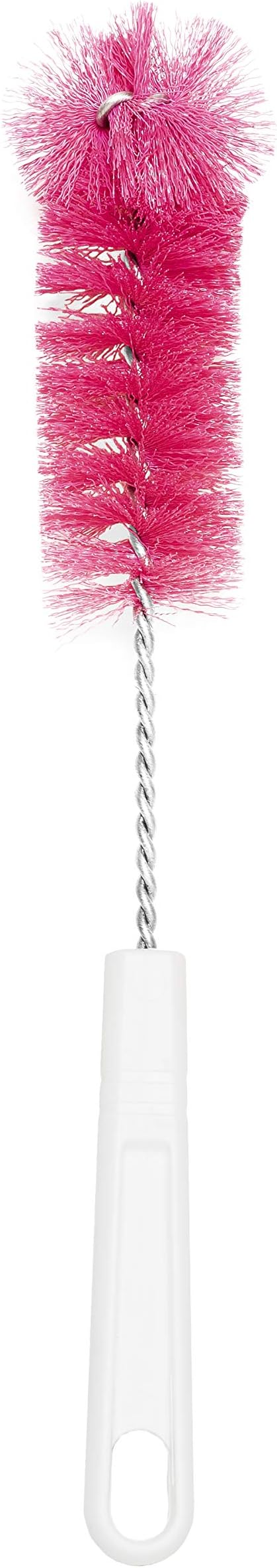 Fuller Brush Bottle Brush – Cleans Narrow Mouth Water Bottles, Travel Mugs, Sports Tumblers, Hydration Flasks, Gym Jugs - Pink