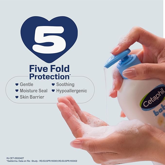 Baby Wash & Shampoo ,Tear Free, Paraben, Colorant and Mineral Oil Free, 13.5 Fl. Oz (Packaging May Vary)