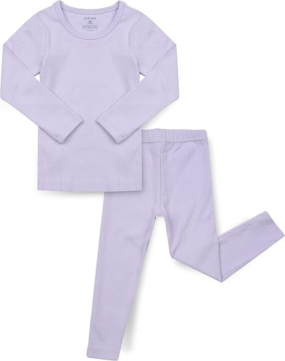 AVAUMA Baby Boys Girls Pajama Set Kids Toddler Snug fit Basic Cotton Sleepwear pjs for Daily