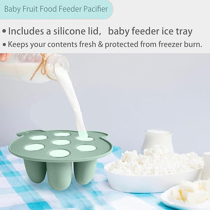Baby Food Freezer Tray and Teething Popsicle Molds – The Perfect Solution for Your Little One's Teething and Feeding Needs