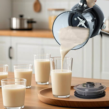 10 in 1 Nut Milk Maker Hot Blender,51oz Homemade Soy, Almond,Oat,Plant Based,Baby Food Maker 20 Blades,Automatic Soybean Machine with 24H Delay Start/Keep Warm8H/Boil Water&Auto Clean