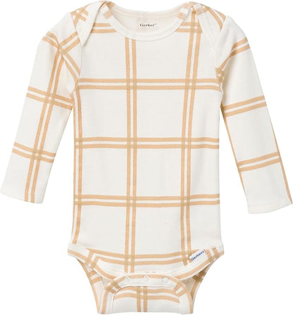 Gerber Baby Boys 6-pack Long-sleeve Onesies Bodysuit