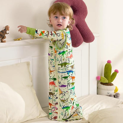 Bamboo Viscose Sleep Sack for Babies and Toddlers 1.0 Tog Wearable Blanket 2-Way Zipper Baby Shower Gifts