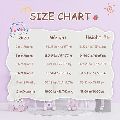 Rayon of Bamboo Baby Bodysuit, Long Sleeve Bodysuits for Boys Girls Infant Soft Clothes 0-24 Months