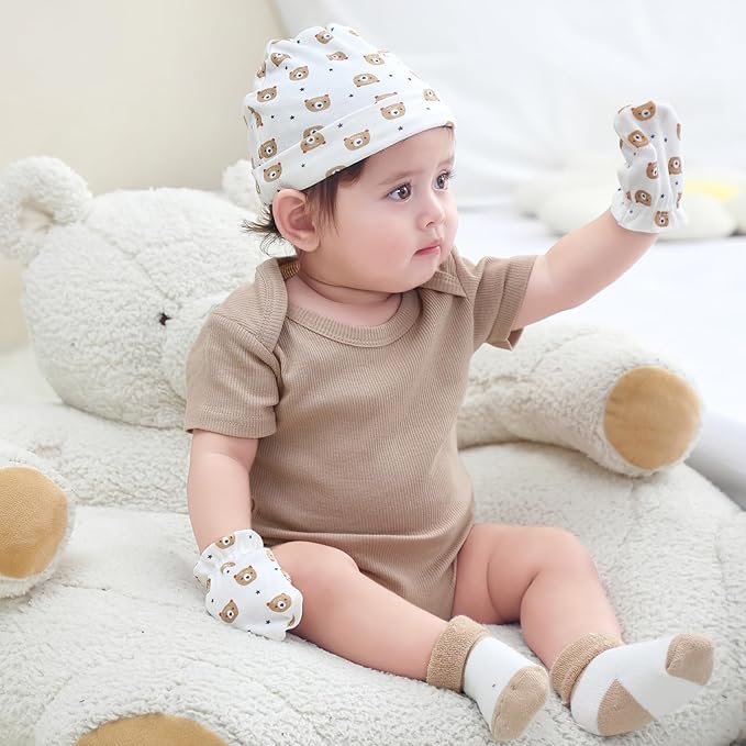 Baby Bodysuit Boy Girl Clothes Soft Newborn Infant Outfit Short Sleeve Romper