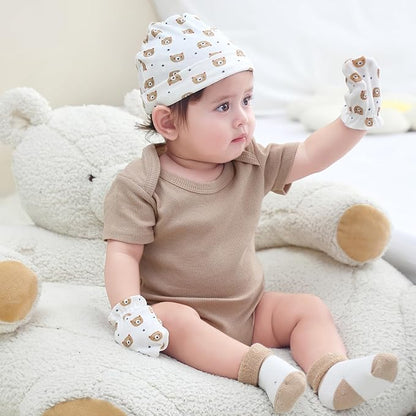 Baby Bodysuit Boy Girl Clothes Soft Newborn Infant Outfit Short Sleeve Romper