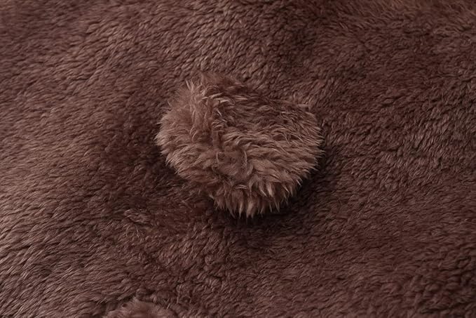 Newborn Baby Snowsuit Fleece Lined Onesie Outfits Warm Hooded Romper for Infant