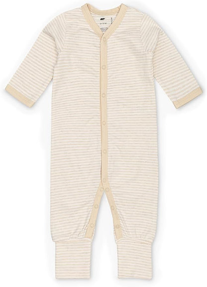monica + andy On the Go Baby One Piece, 100% Organic Baby Clothes for Girls & Boys, Sizes For Preemie, Newborn, & Infant
